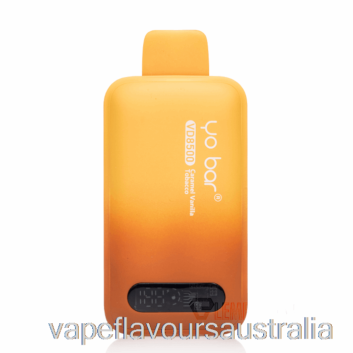 Vape Flavours Australia YO BAR VD8500 Disposable Caramel Vanilla Tobacco